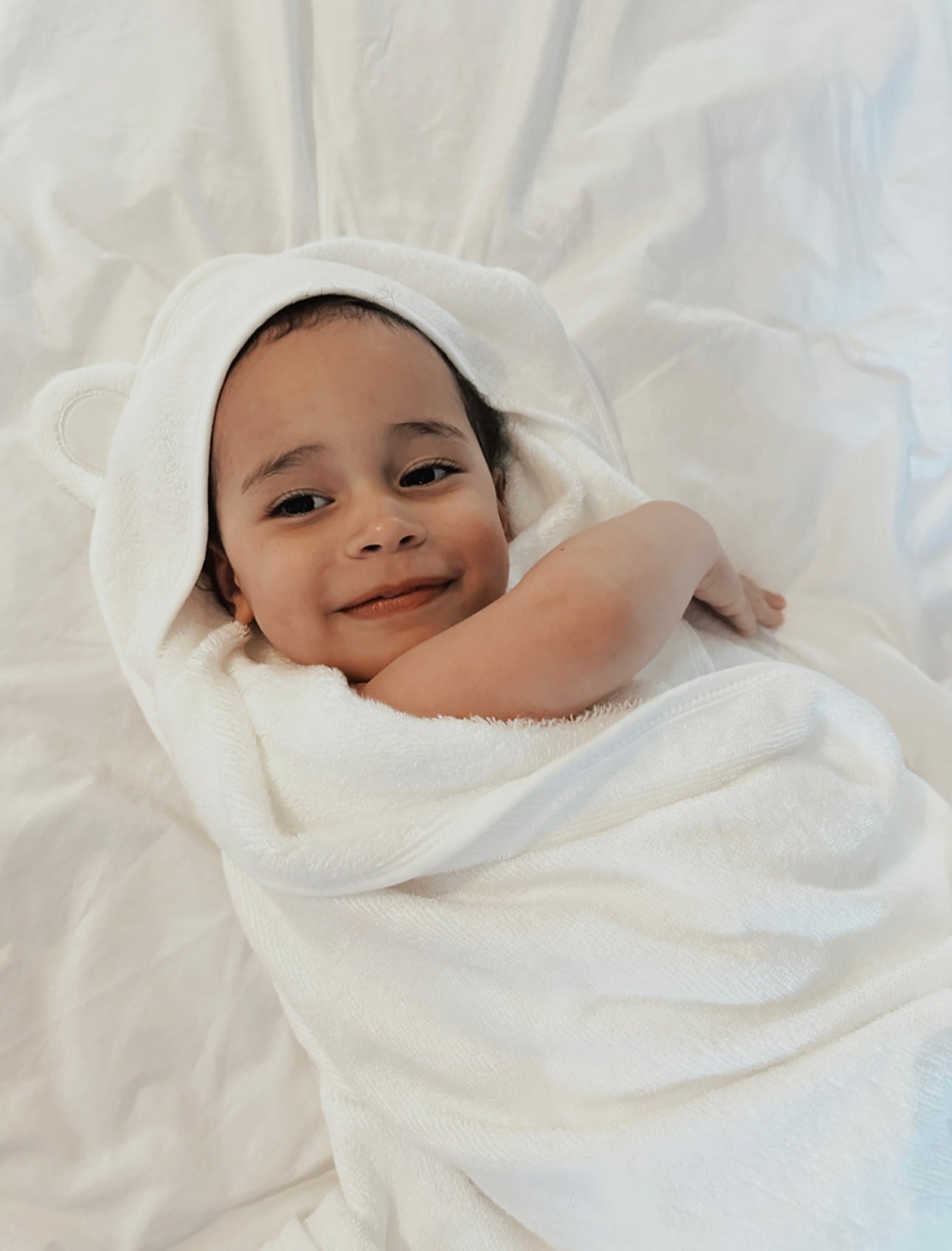 Bamboo Terry Towelling Hooded Towel