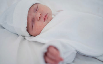 White Terry Towelling Newborn Hat Trio